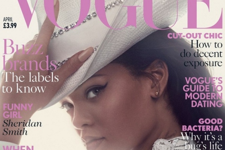 Rihanna в британском Vogue